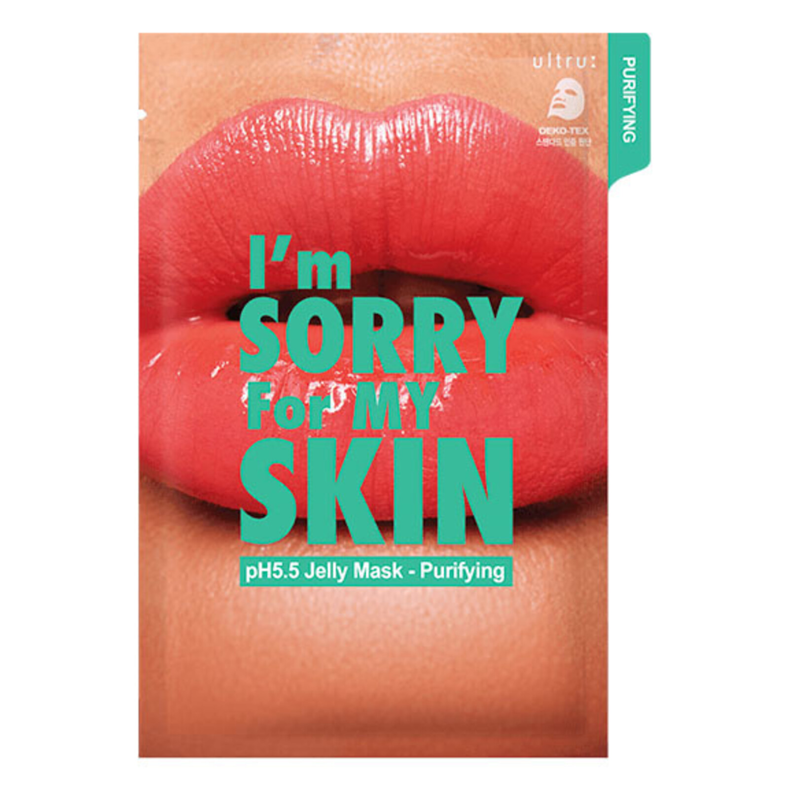 Ultru I'm Sorry For My Skin pH5.5 Purifying Jelly Mask