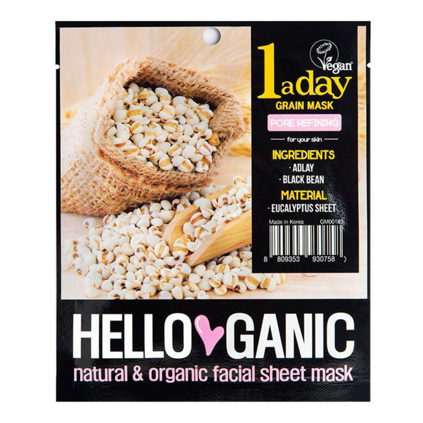 Hello Ganic One a Day Grain Mask