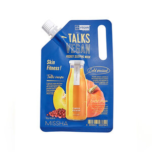 Missha Talks Vegan Squeeze Pocket Sleeping Mask Skin Fitness Talks Vegan Squeeze Pocket Sleeping Mask Skin Fitness