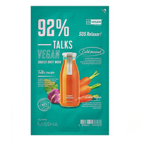 Talks Vegan Squeeze Sheet Mask Sos Relaxer Missha Talks Vegan Squeeze Sheet Mask Sos Relaxer