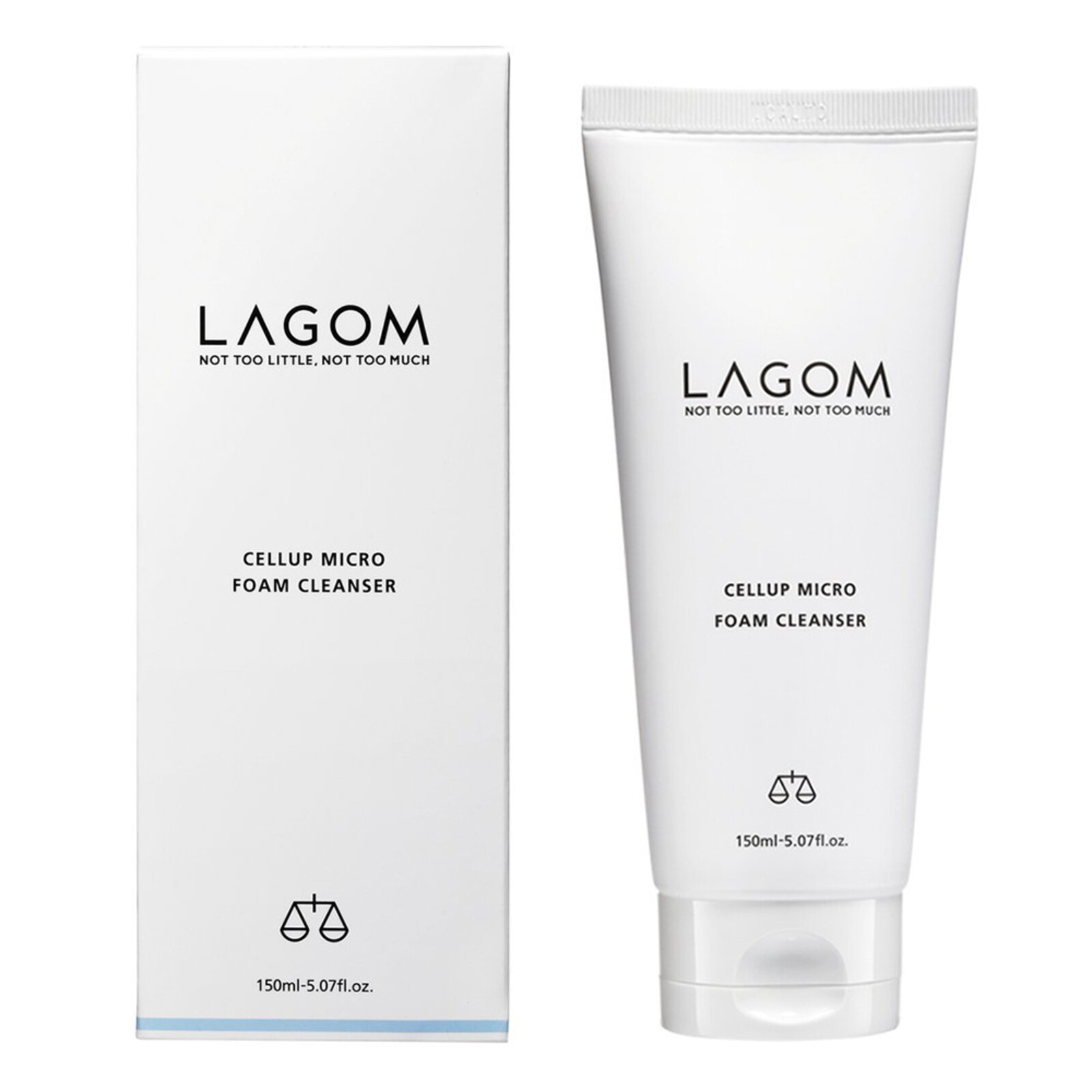 Lagom Cellup Micro Foam Cleanser