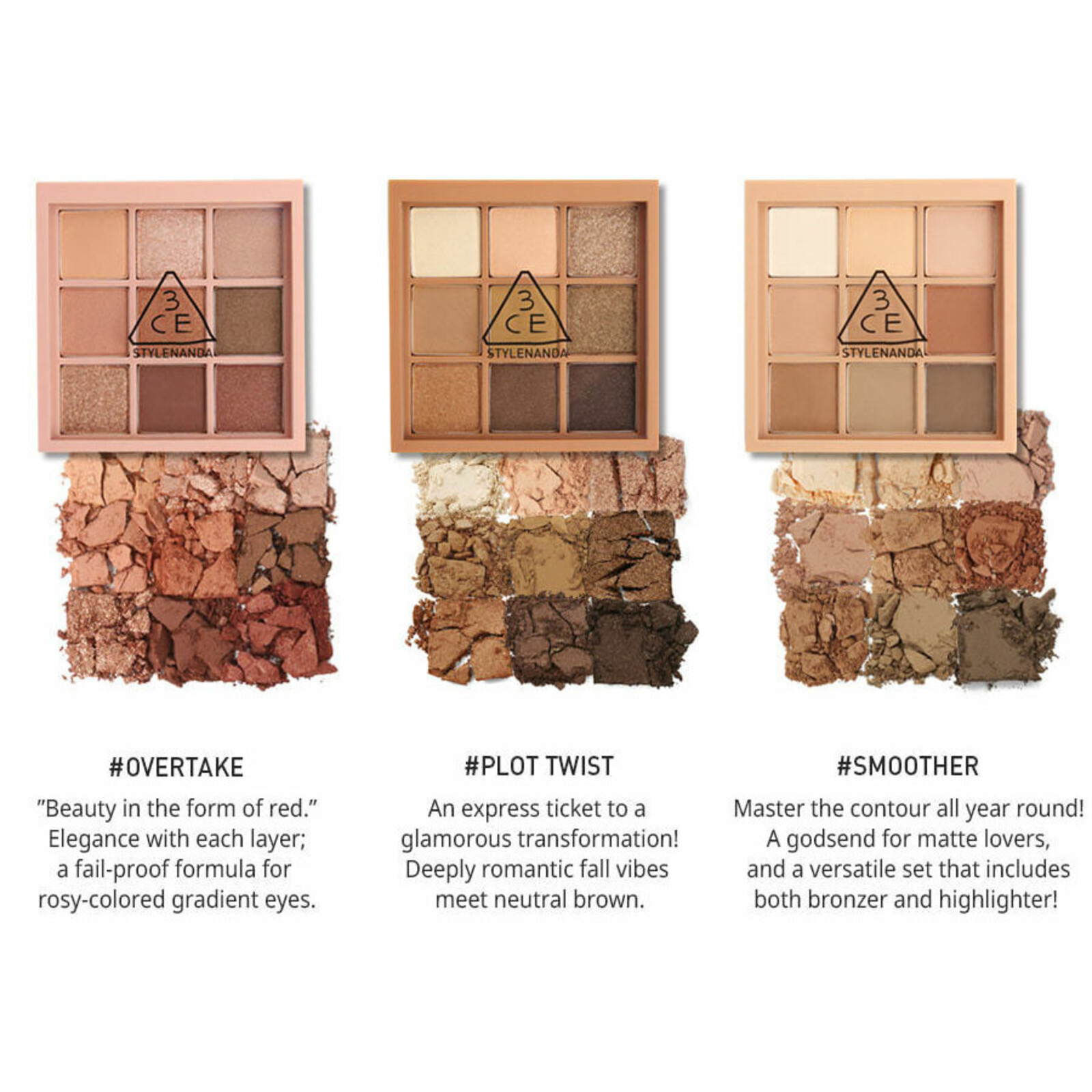 3CE Mood Recipe Multi Eye Color Palette