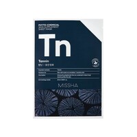 Phytochemical Tannin Skin Supplement Sheet Mask Missha Phytochemical Tannin Skin Supplement Sheet Mask