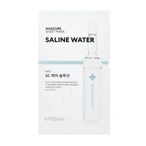 Missha Mascure Saline Water Rescue Solution Sheet Mask Mascure Saline Water Rescue Solution Sheet Mask