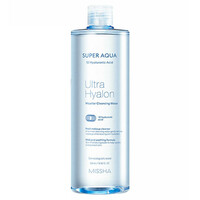 Super Aqua Ultra Hyalon Micellar Cleansing Water Missha Super Aqua Ultra Hyalon Micellar Cleansing Water