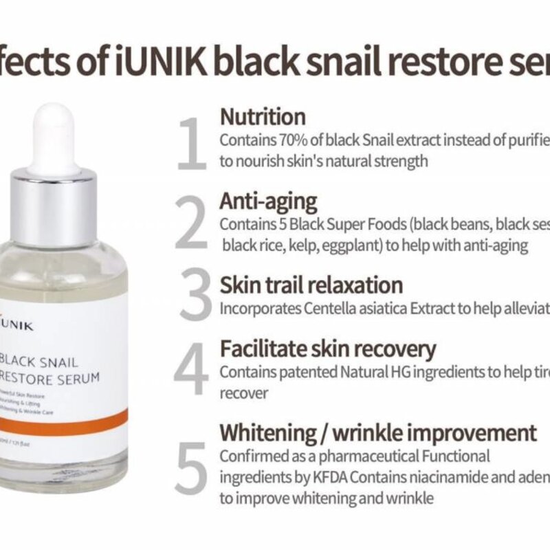 Black Snail Restore Serum
