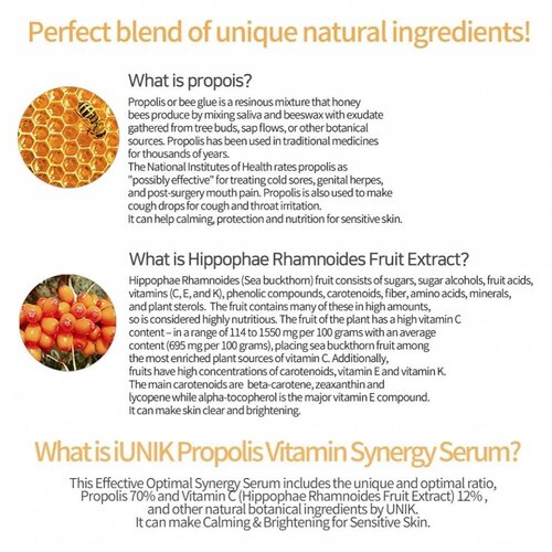 Propolis Vitamin Synergy Serum iUNIK Propolis Vitamin Synergy Serum