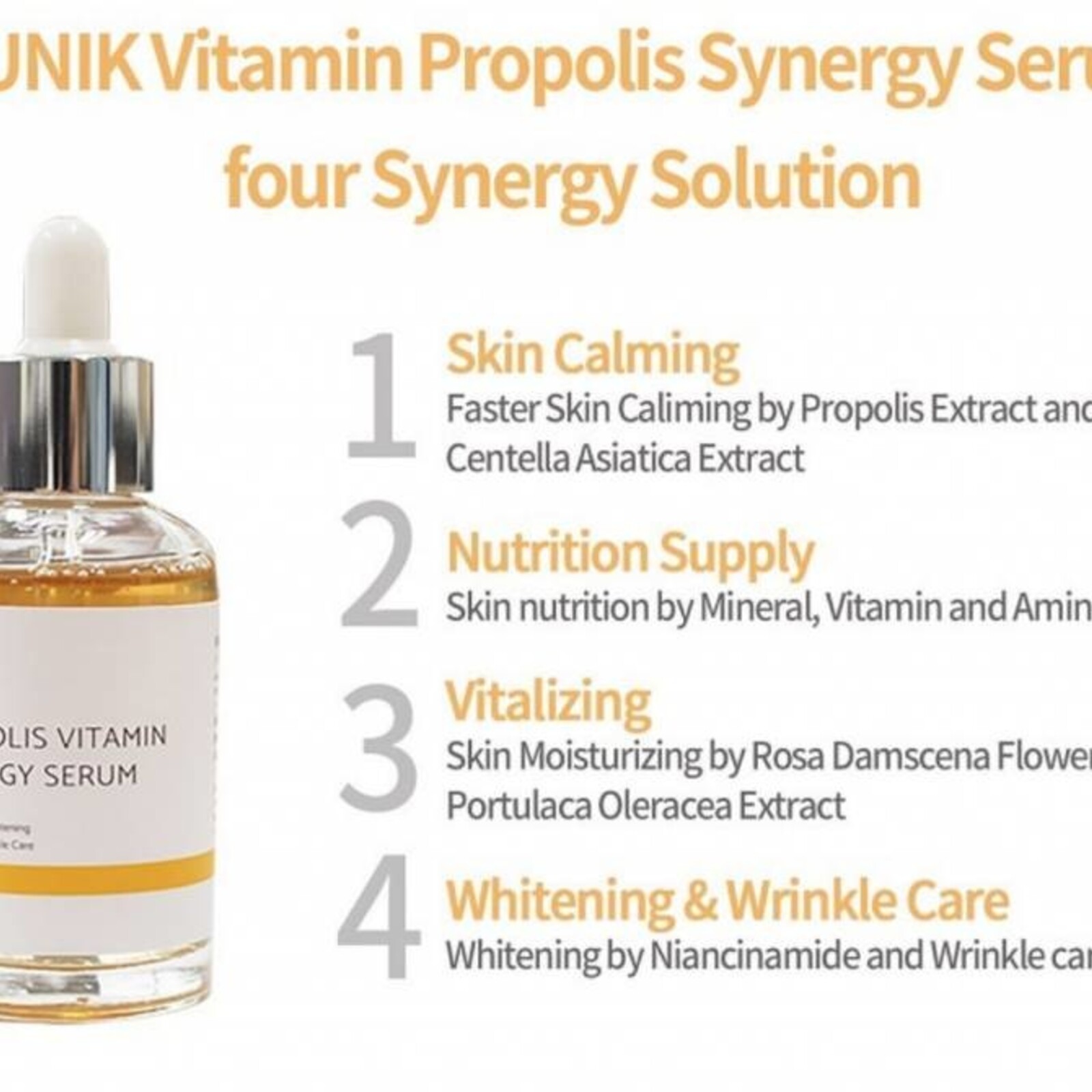 iUNIK Propolis Vitamin Synergy Serum