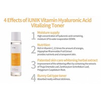 Vitamin Hyaluronic Acid Vitalizing Toner iUNIK Vitamin Hyaluronic Acid Vitalizing Toner