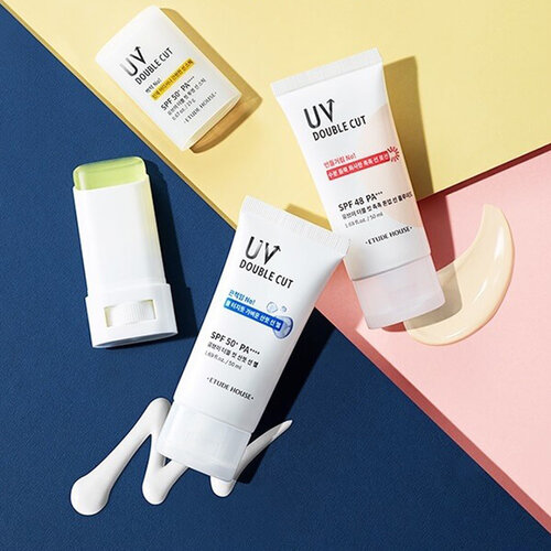 Uv Double Cut Sun Stick SPF50+ PA+++ Etude House Uv Double Cut Sun Stick SPF50+ PA+++
