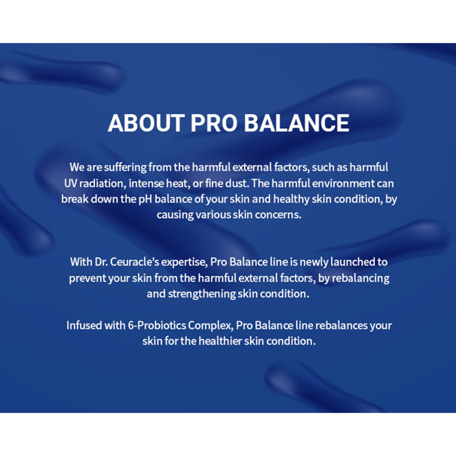 Dr. Ceuracle Pro Balance Biotics Clear Up Sun