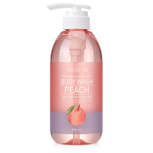 Welcos Kwailnara Around Me Natural Perfume Vita Body Wash Peach Around Me Natural Perfume Vita Body Wash Peach