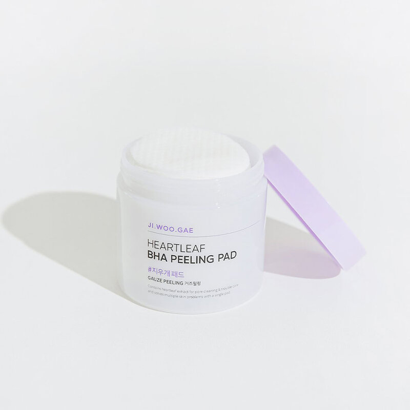 Jiwoogae Heartleaf Bha Peeling Pad