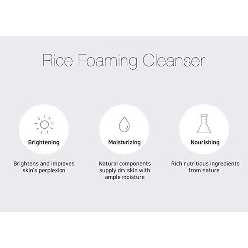 Rice Foaming Cleanser 9Wishes Rice Foaming Cleanser