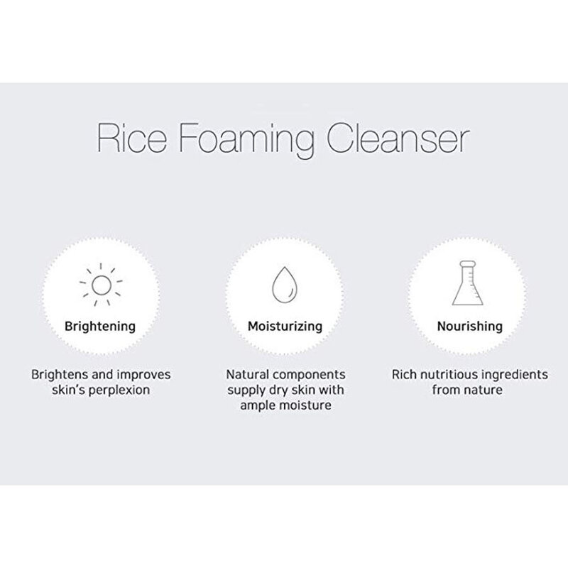 Rice Foaming Cleanser