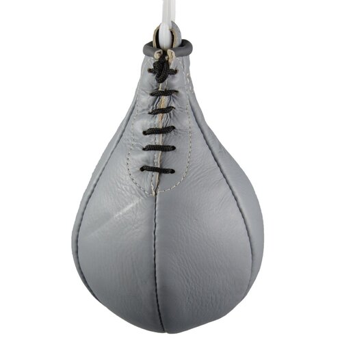 boxing speedball, genuine leather, small, black