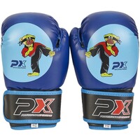 Junior boxing gloves PU blue BUDOBAERT