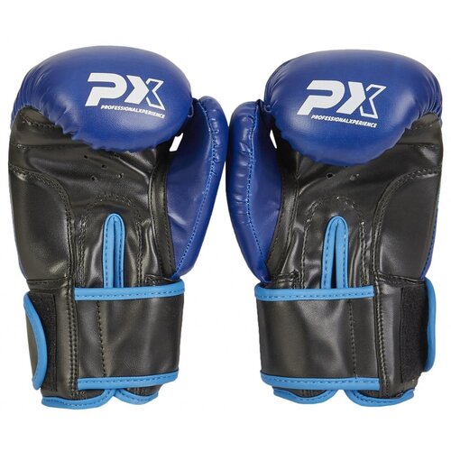 Junior boxing gloves PU blue BUDOBAERT