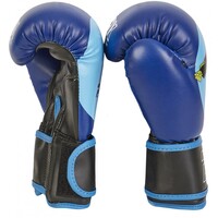 Junior boxing gloves PU blue BUDOBAERT