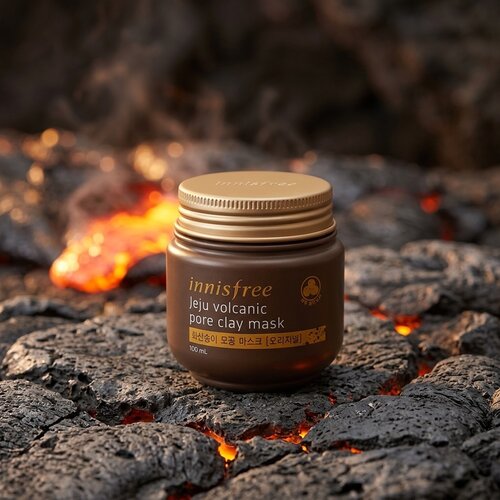 Jeju Volcanic Mud Pore Clay Mask Innisfree Jeju Volcanic Mud Pore Clay Mask