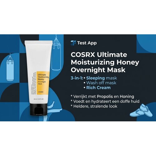 Ultimate Moisturizing Honey Overnight Mask COSRX Ultimate Moisturizing Honey Overnight Mask