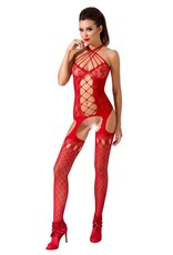 * PASSION Super vrouwelijke rode bodystocking