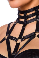 * SARESIA Kinky wetlook gogo setje  met straps