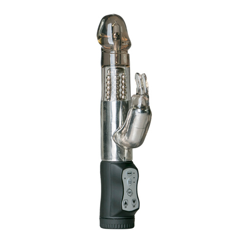 Rabbit vibrator - zwart Rabbit vibrator - zwart