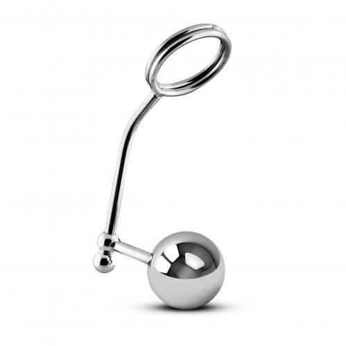 Metalen Ballstretcher Met Anaal Bal Metalen Ballstretcher Met Anaal Bal