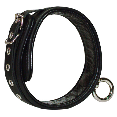 Verstelbare Lederen Halsband Verstelbare Lederen Halsband