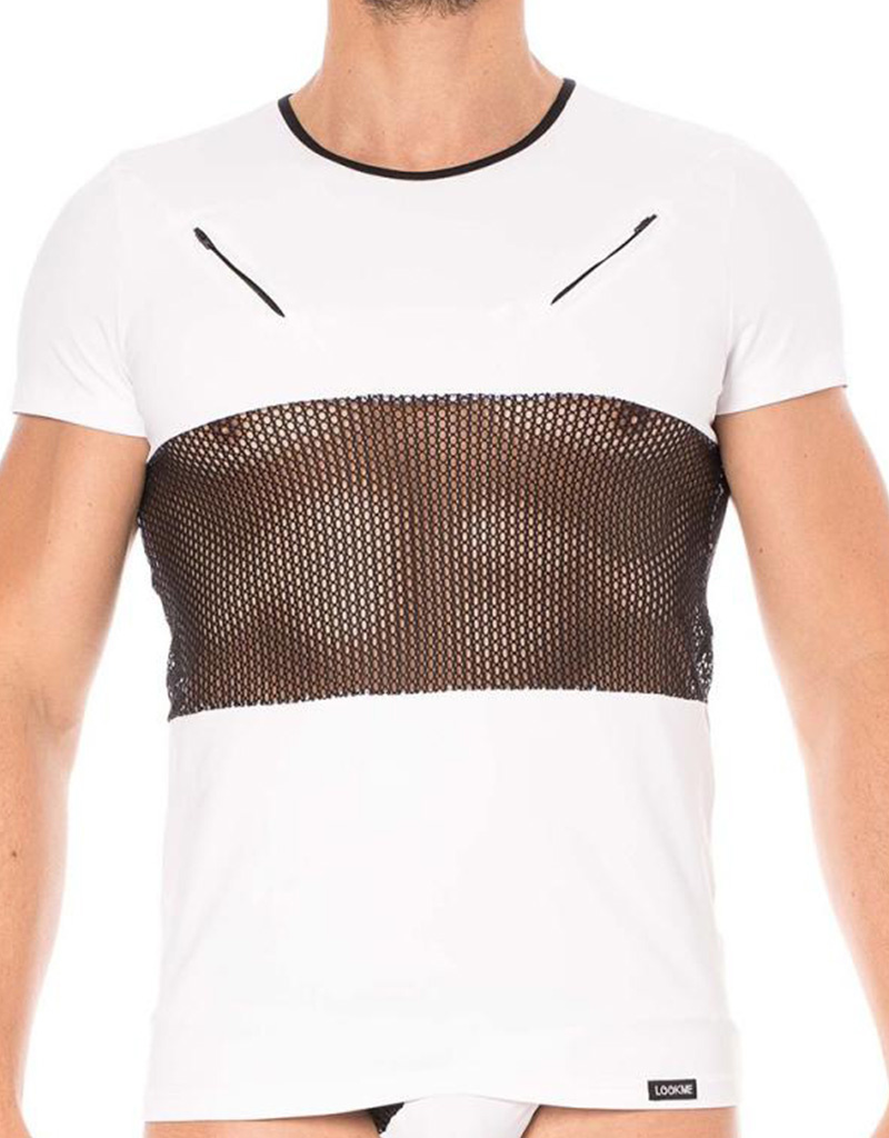 * Look Me Heren Shirt in combinatie met mesh * Look Me Heren Shirt in combinatie met mesh