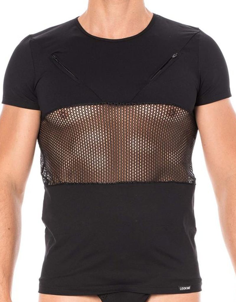* Look Me Heren Shirt in combinatie met mesh * Look Me Heren Shirt in combinatie met mesh