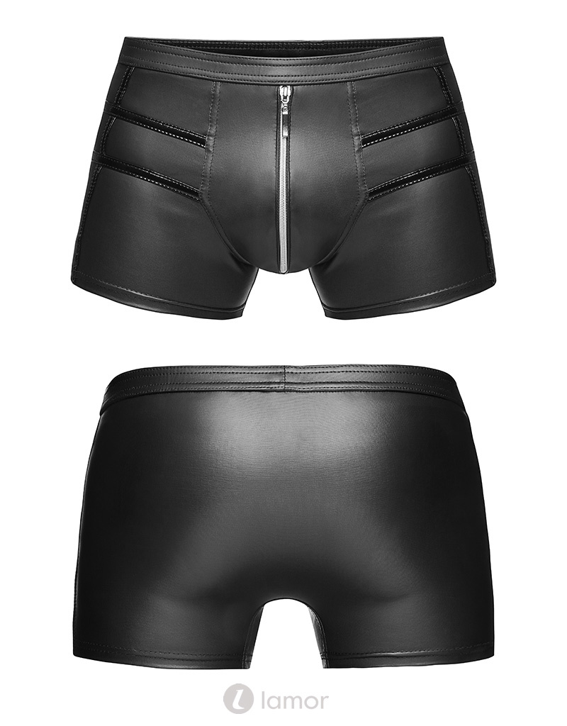 * NOIR handmade Sexy Heren short met rits van Noir Handmade