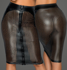 * NOIR handmade Lasercut pencil rok ( S & 3XL)
