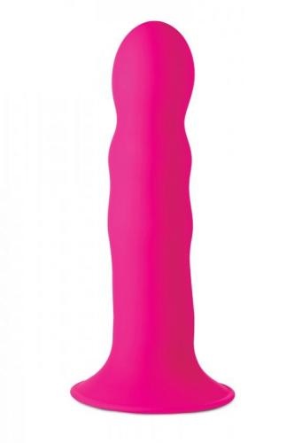 Squeeze-It Squeeze-It Wavy Dildo - Roze Squeeze-It Squeeze-It Wavy Dildo - Roze