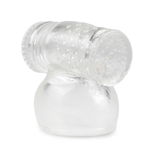 Masturbator Wand Attachment - Clear Masturbator Wand Attachment - Clear