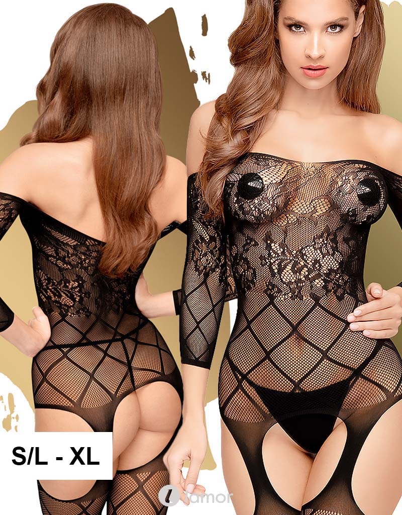 * Penthouse Zwarte bodystocking Top-Notch * Penthouse Zwarte bodystocking Top-Notch
