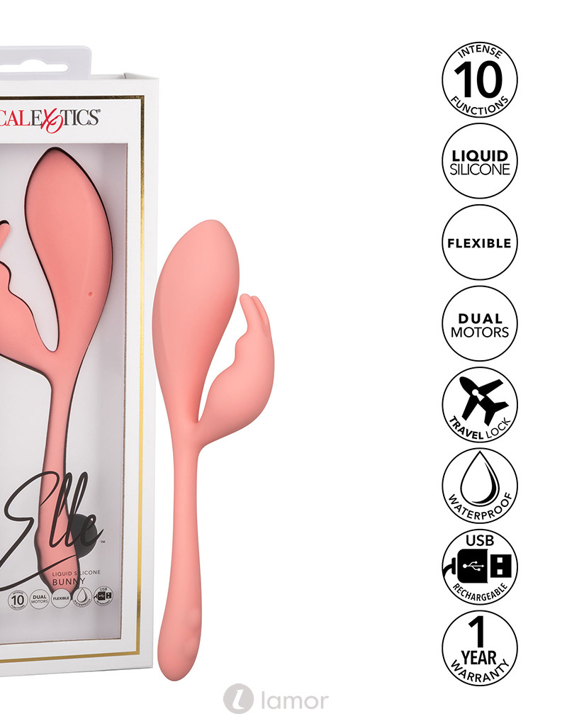 Rabbit Vibrator Elle - Bunny by CalExotics