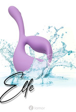 Rabbit Vibrator Elle - Dual Flicker by CalExotics