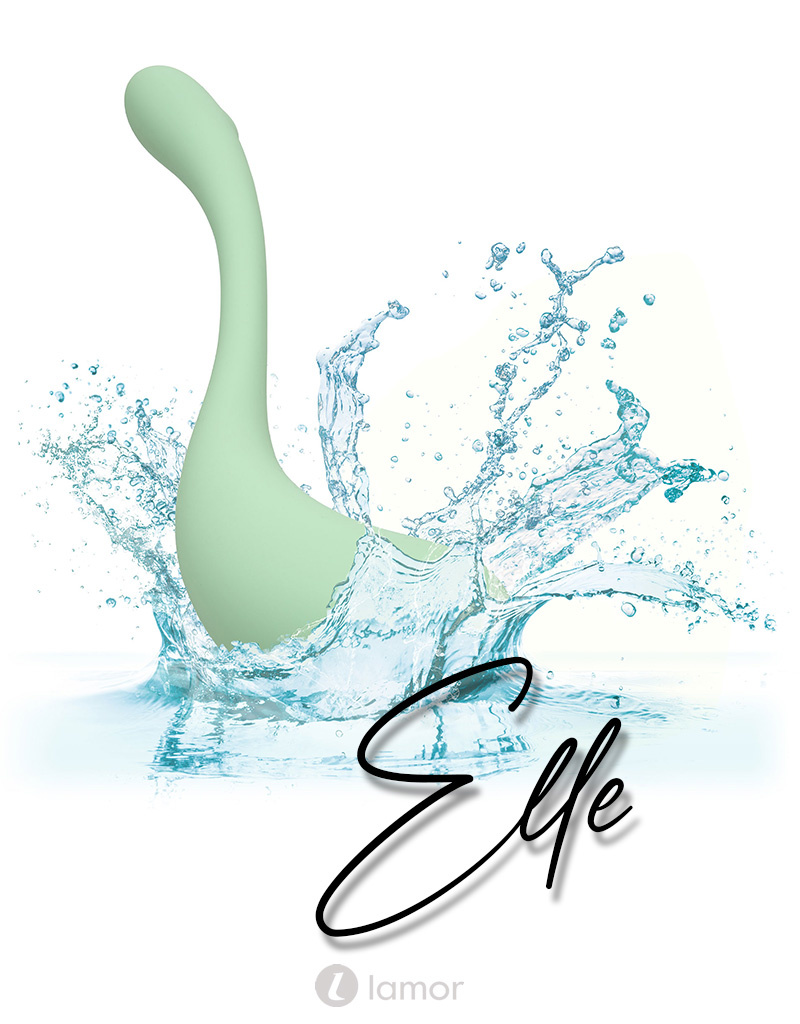 * CALEXOTICS Vibrator Elle - Liquid Silicone Wand by CalExotics