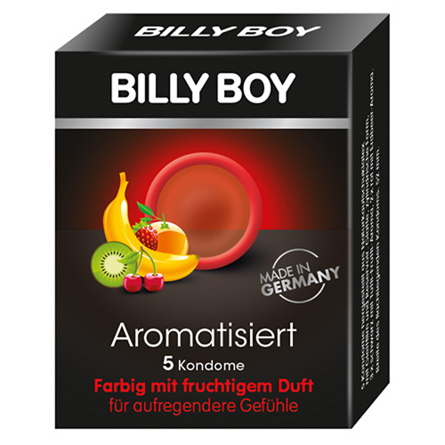 Billy Boy Billy Boy Aroma Condooms - 5 stuks Billy Boy Billy Boy Aroma Condooms - 5 stuks