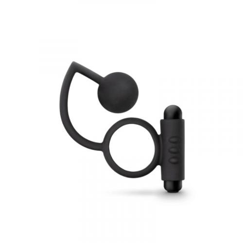 Anal Adventures - Platinum - Anaal Plug Met Vibrerende Cockring Anal Adventures - Platinum - Anaal Plug Met Vibrerende Cockring