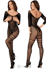 * OBSESSIVE Verleidelijke zwarte bodystocking , G329 van Obsessive