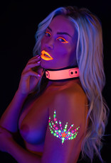 TABOOM GLOW IN THE DARK COLLAR AND CHAIN LEASH