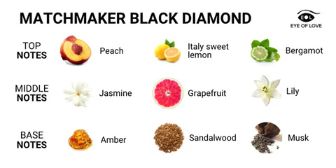 Matchmaker Black Diamond LGBTQ Feromoon Parfum - Verleid Hem Deluxe