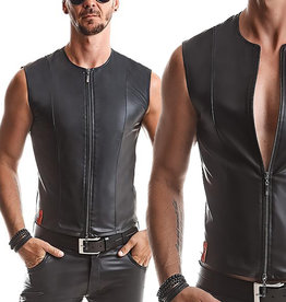 * RFP Heren gillet van lederlook ,Ottaviano001