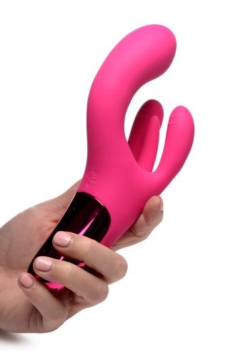 Bang! Triple Rabbit Vibrator - Roze Bang! Triple Rabbit Vibrator - Roze