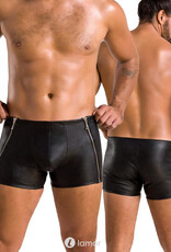 * PASSION MENSWEAR Sexy heren short  met een rits aan de zijkanten van Passion Menswear