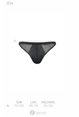 Sexy heren Jockstrap van lederlook en grof mesh materiaal  van Passion Menswear