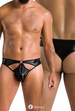 Sexy heren string van wetlook materiaal  van Passion Menswear